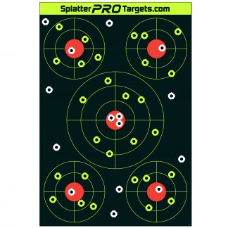 Bulk Seconds -12 x 18 Multi Bullseye Targets (500)