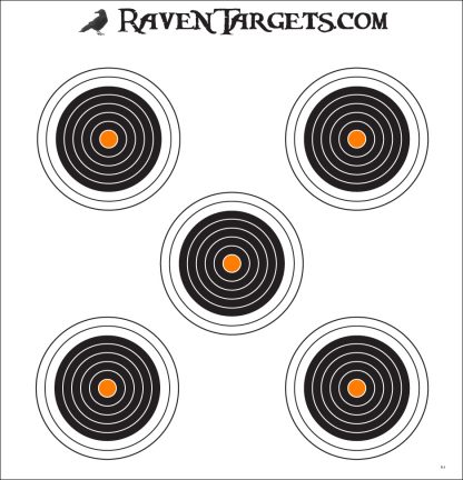 12x12 Raven Premium Paper Targets
