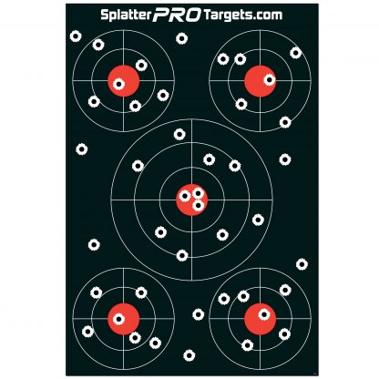 12x18 Multi Bullseye Target
