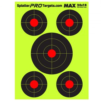 MAX Bulk 24x18 Multi Bullseye Standard Splatter